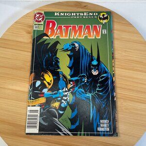 DC Batman 510 KnightsEnd Part Seven Comic Book 1994 Moench Manley Rubinstein